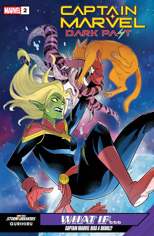 Captain Marvel: Dark Past #2 GURIHIRU WHAT IF...? VARIANT cover