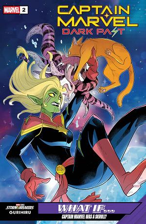 Captain Marvel: Dark Past #2 GURIHIRU WHAT IF...? VARIANT cover