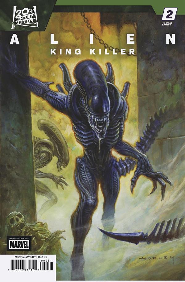 Alien: King Killer #2 ALEX HORLEY VARIANT cover