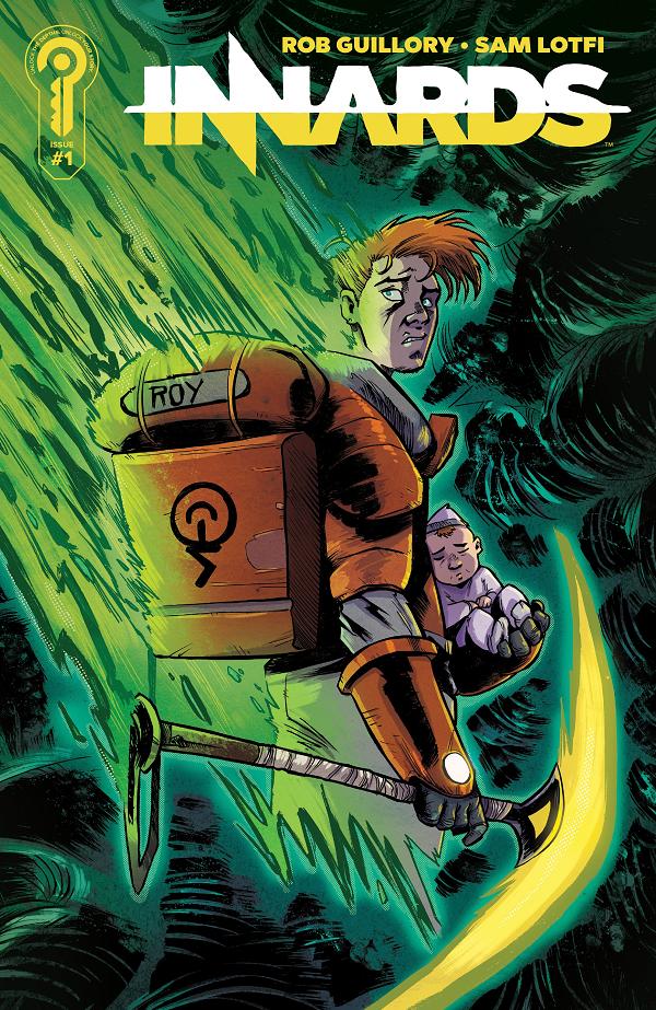 Innards Cover A Sam Lotfi #1 variant cover by Rob Guillory
