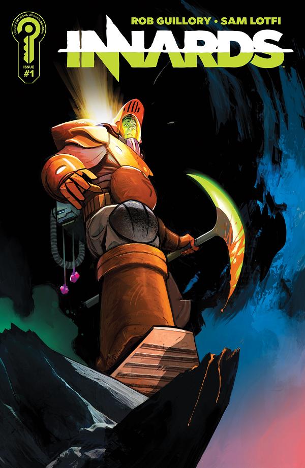 Innards Cover A Sam Lotfi #1 variant cover by Mike Huddleston