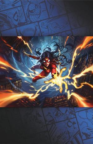 Amazing Spider-Man: Spider-Versity #2 JUSTYNA DURA MAGIC: THE GATHERING VIRGIN VARIANT [1:50] cover