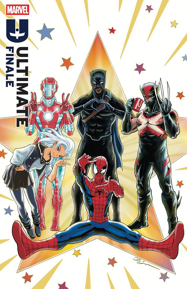 Ultimate Universe: Finale #1 BENJAMIN SU FOIL VARIANT cover