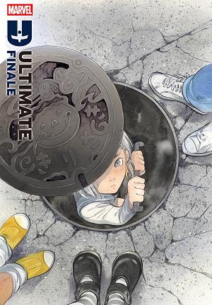Ultimate Universe: Finale #1 PEACH MOMOKO FORESHADOW VARIANT cover