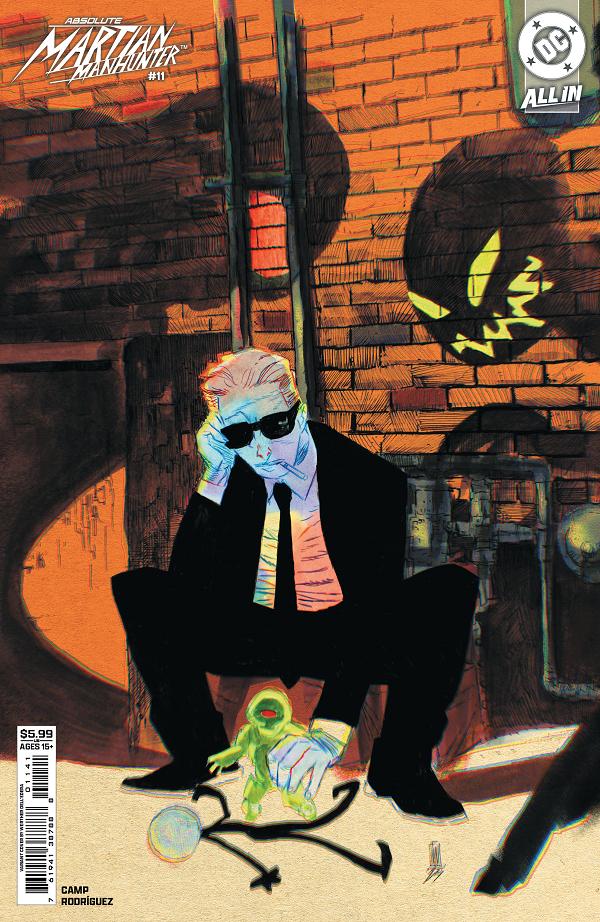 Absolute Martian Manhunter #11 CVR D CVR D WERTHER DELL EDERA CARD STOCK cover
