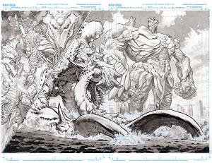 Olympus Saga Megalith #1 CVR D (OF 4) CVR D LEWIS LAROSA ORIGINAL ART EDITION 1 cover