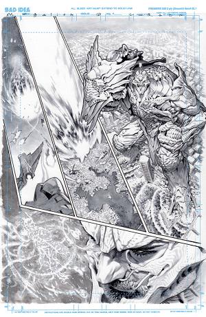 Olympus Saga Megalith #1 CVR E (OF 4) CVR E LEWIS LAROSA ORIGINAL ART EDITION 2 cover