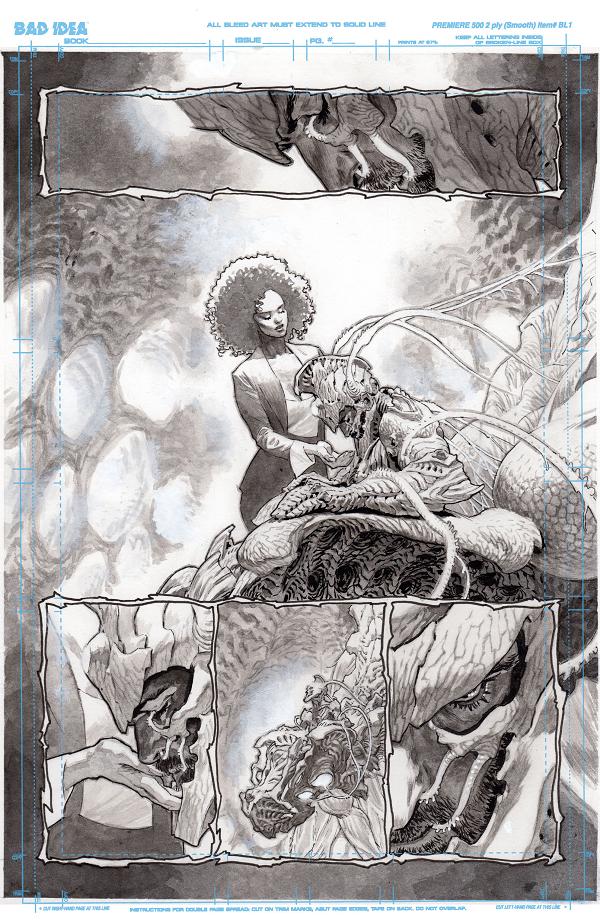 Olympus Saga Megalith #1 cover by Lewis LaRosa
