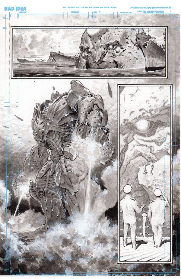 Olympus Saga Megalith #1 variant cover by Lewis LaRosa