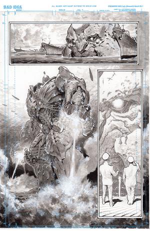 Olympus Saga Megalith #1 CVR Q (OF 4) CVR Q LEWIS LAROSA ORIGINAL ART EDITION 14 cover
