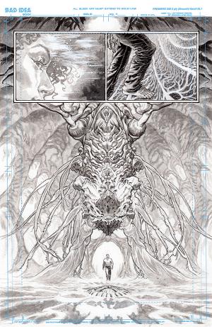 Olympus Saga Megalith #1 CVR S (OF 4) CVR S LEWIS LAROSA ORIGINAL ART EDITION 16 cover