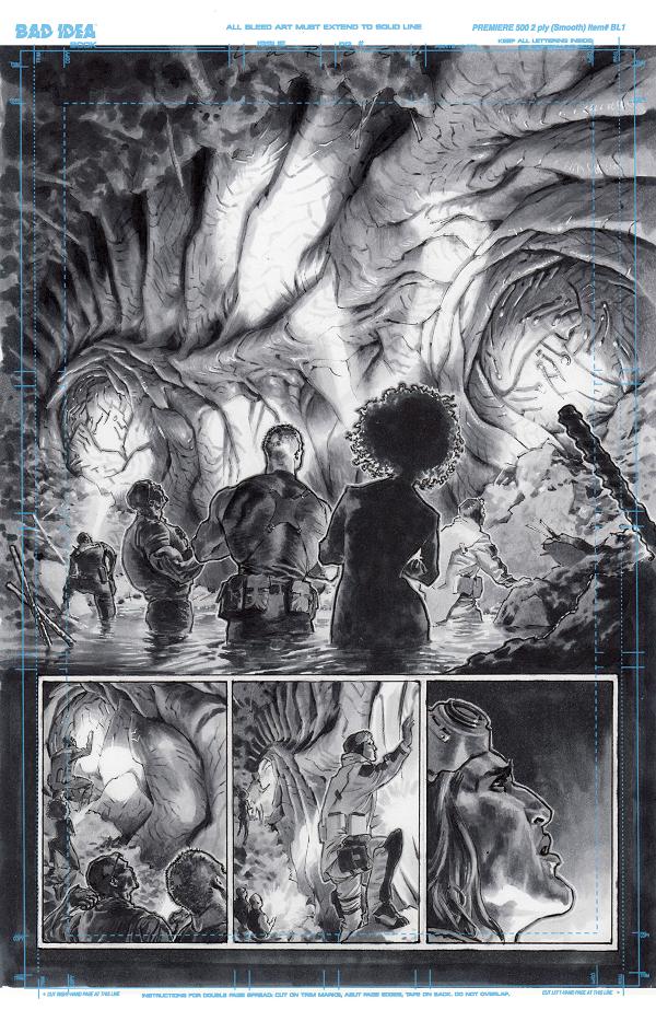 Olympus Saga Megalith #1 cover by Lewis LaRosa