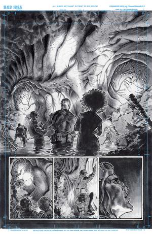 Olympus Saga Megalith #1 CVR U (OF 4) CVR U LEWIS LAROSA ORIGINAL ART EDITION 18 cover