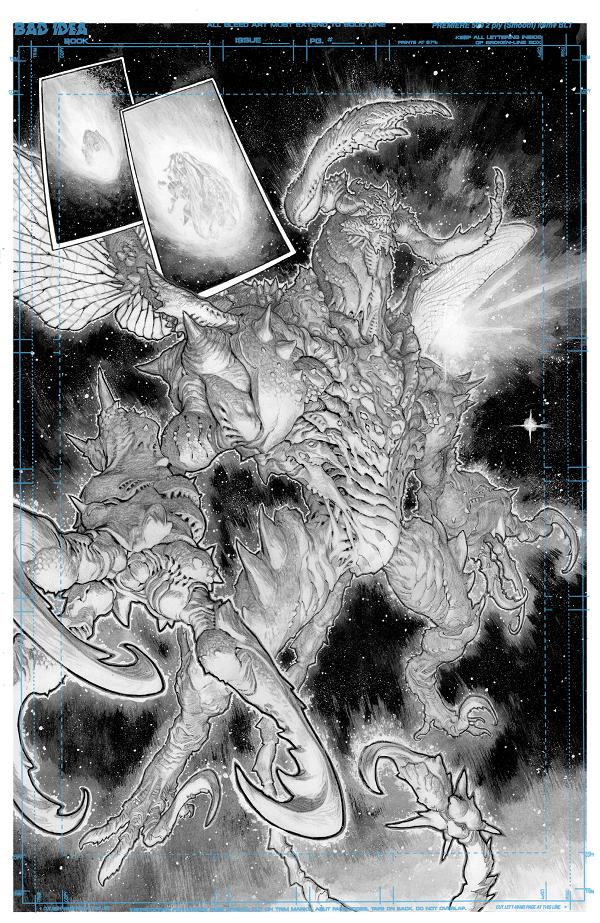 Olympus Saga Megalith #1 variant cover by Lewis LaRosa