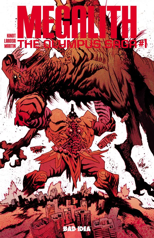 Olympus Saga Megalith #1 variant cover by James Harren
