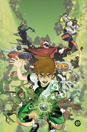 Ben 10 #1 CVR I CVR I DUNCAN ROULEAU LTD VIRGIN cover