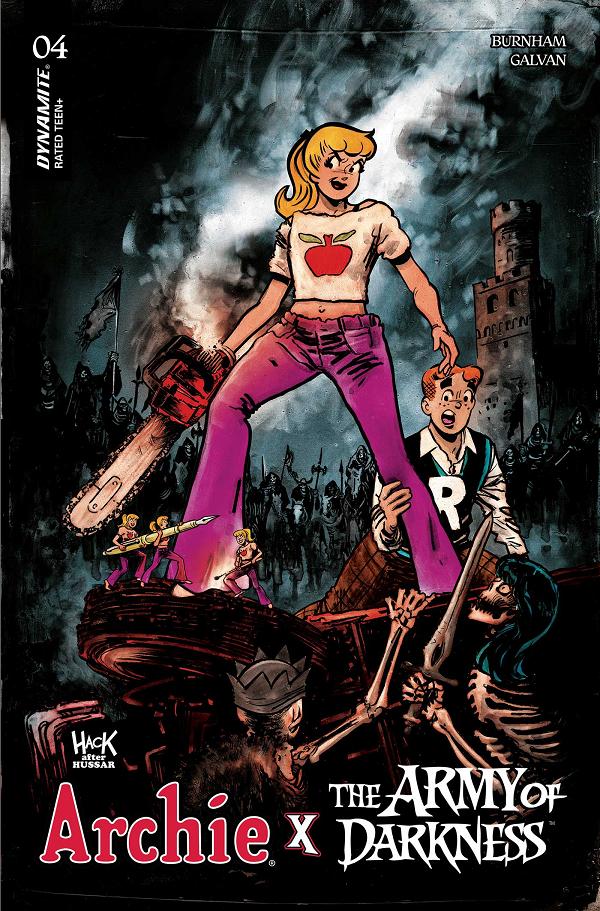 Archie X Army Of Darkness #4 CVR L CVR L ROBERT HACK BETTY cover
