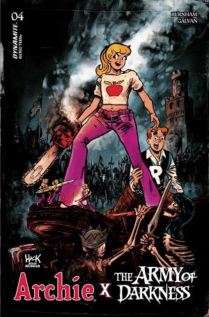 Archie X Army Of Darkness #4 CVR L CVR L ROBERT HACK BETTY cover