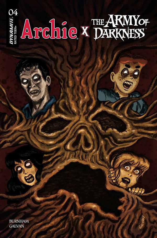 Archie X Army Of Darkness #4 CVR M CVR M BILL GALVAN DEADITE cover