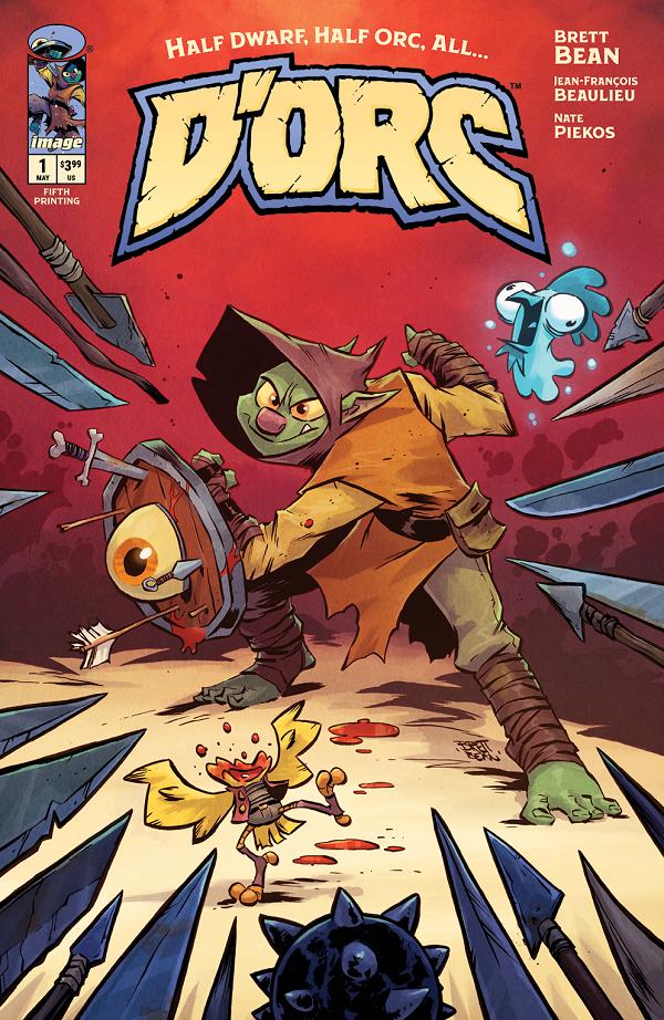 Dorc #1 variant cover by Brett Bean