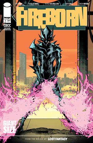 Fireborn #1 CVR B 2ND PTG CVR B PATRICK MULLHOLAND FOIL ABSOLUTE BATMAN HOMAGE cover