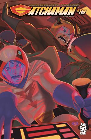 Gatchaman #18 CVR A INAKI MIRANDA cover