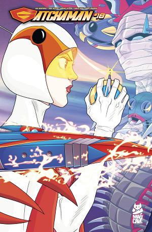 Gatchaman #18 CVR B CVR B CHRIS BATISTA SABRINA CINTRON TOM CHU cover