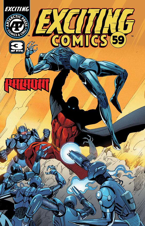 Exciting Comics #59 cover