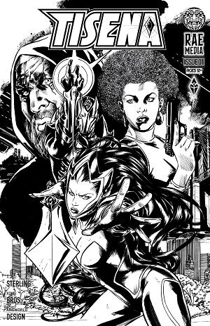 Tisena #1 CVR E (OF 6) CVR E INC 1:15 ALITHA MARTINEZ BW cover