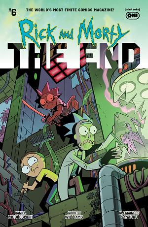 Rick And Morty The End #6 CVR B (OF 6) CVR B TROY LITTLE cover