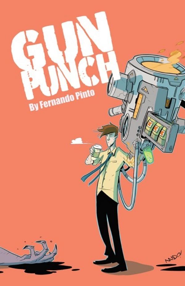 Gunpunch TP Vol  01 cover by Fernando Pinto
