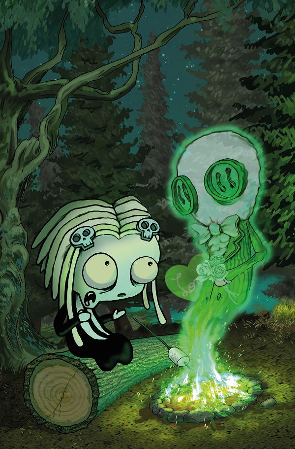 Lenore Ghost Story #1 variant cover by Roman Dirge
