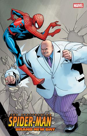 Spectacular Spider-Man: Brand New Day #1 SALVADOR LARROCA VARIANT cover