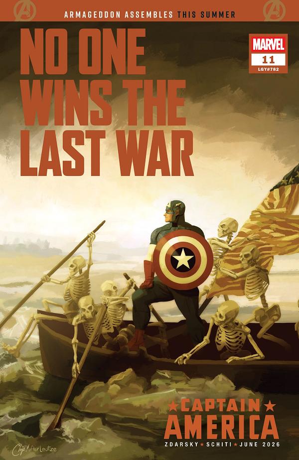 Captain America #11 CHIP ZDARSKY FORESHADOW VARIANT cover