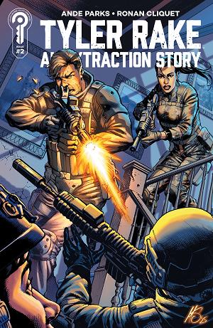 Tyler Rake: An Extraction Story Cover A Declan Shalvey #2 Cover B Marco Santucci cover