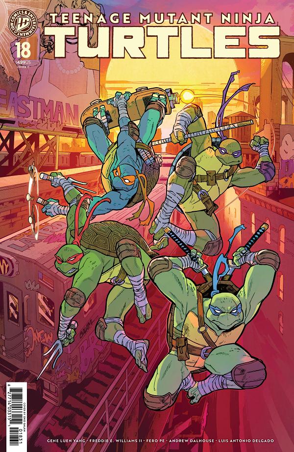 Teenage Mutant Ninja Turtles Cover A (Williams Ii) #18 variant cover by Enid Balam