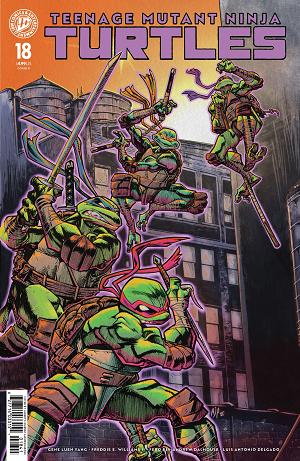Teenage Mutant Ninja Turtles Cover A (Williams Ii) #18 Variant D (Jiménez Alburquerque) cover