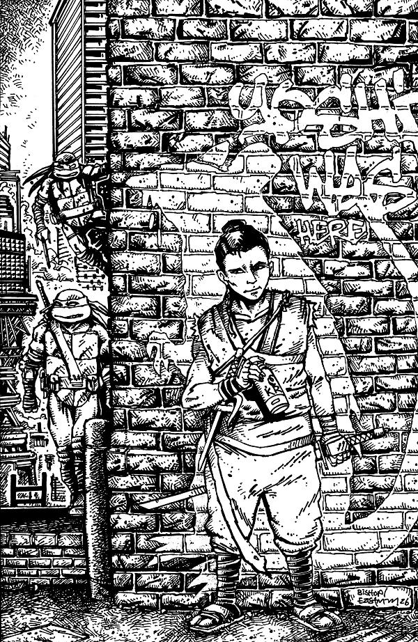 Teenage Mutant Ninja Turtles Cover A (Williams Ii) #18 variant cover by Kevin Eastman