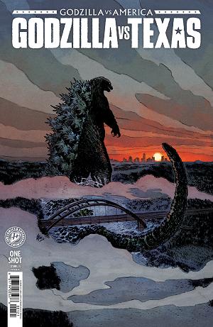 Godzilla Vs. America: Texas Cover A (Frank) #1 cover