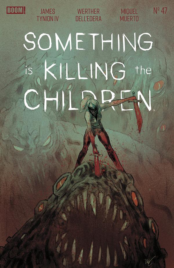 Something Is Killing The Children A Main (Dressed, Dell'edera) #47 variant cover by Teddy Kristiansen