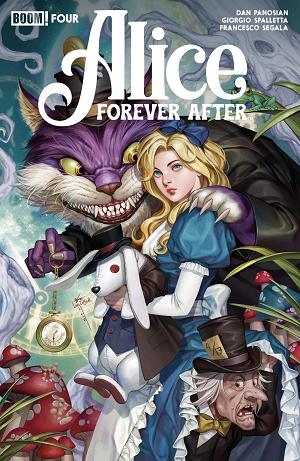 Alice Forever After A Main (Dressed, Panosian) #4 E FOC Reveal Variant (Dressed, Lee) cover