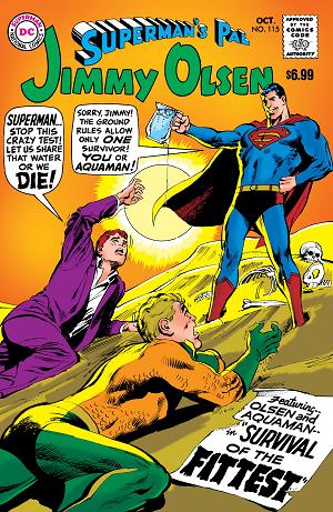Supermans Pal Jimmy Olsen #115 CVR C FACSIMILE EDITION CVR C NEAL ADAMS FOIL cover