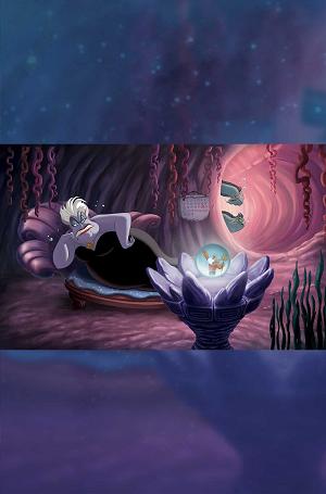 Disney Villains Ursula #3 CVR F CVR F INC 1:10 FRANCESCA CARITA VIRGIN cover