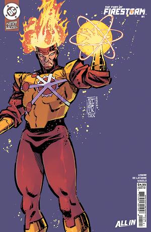 Fury Of Firestorm #1 CVR D (OF 6) CVR D JORGE CORONA NEXT LEVEL CARD STOCK cover