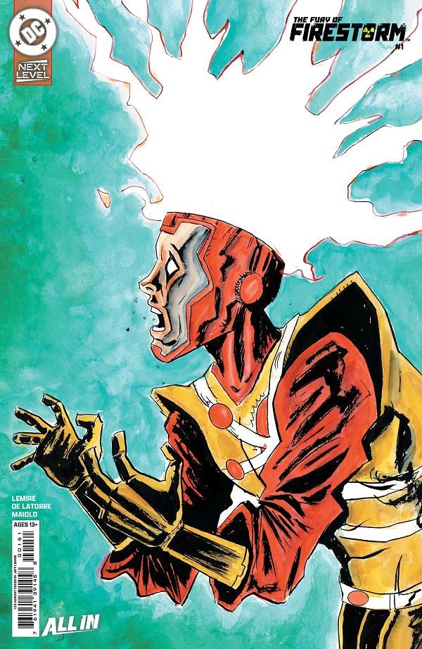 Fury Of Firestorm #1 CVR G (OF 6) CVR G INC 1:25 JEFF LEMIRE CARD STOCK cover
