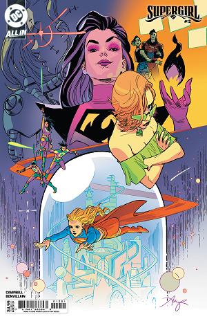 Supergirl #12 CVR E CVR E AMY REEDER THINGS TO COME CARD STOCK cover