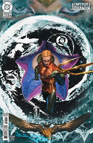 Emperor Aquaman #16 CVR D CVR D ARIEL COLON THINGS TO COME CARD STOCK cover