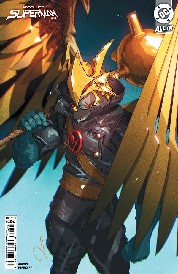 Absolute Superman #16 variant cover by Gerald Parel