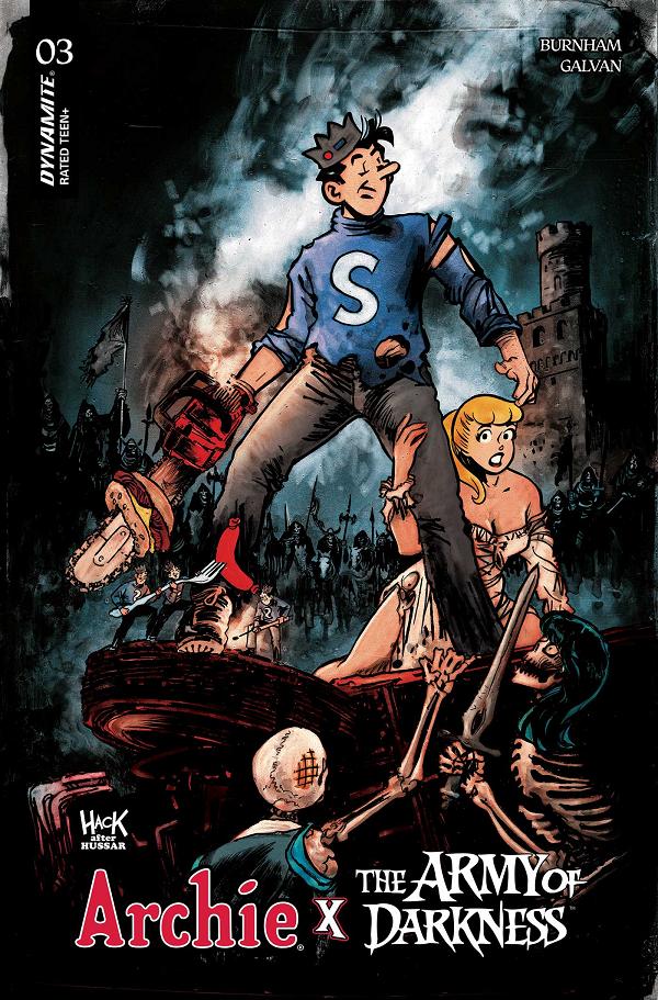 Archie X Army Of Darkness #3 variant cover by Robert Hack