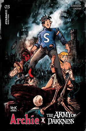 Archie X Army Of Darkness #3 CVR N CVR N ROBERT HACK JUGHEAD VARIANT TRADE DRESS cover